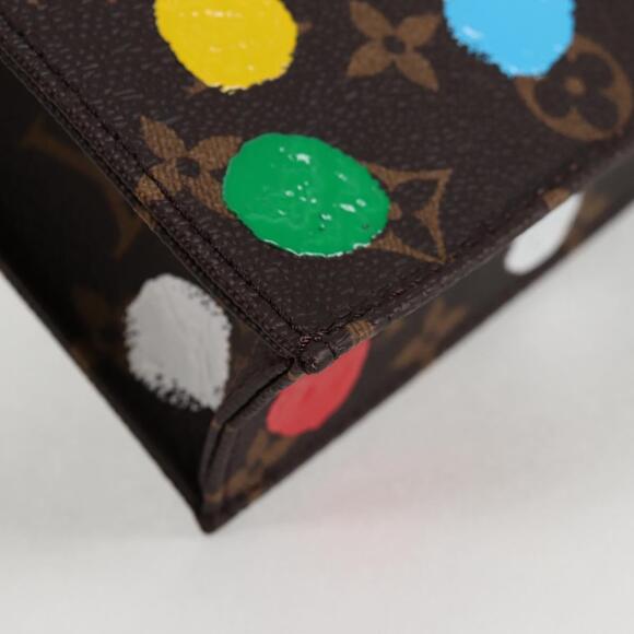 LOUIS VUITTON Monogram Yayoi Kusama Petit Sac Plat Bag M81867 - Picture 15 of 16